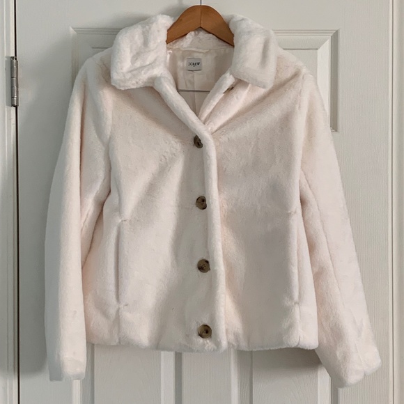 Jcrew Factory Faux Fur coat - Picture 9 of 9